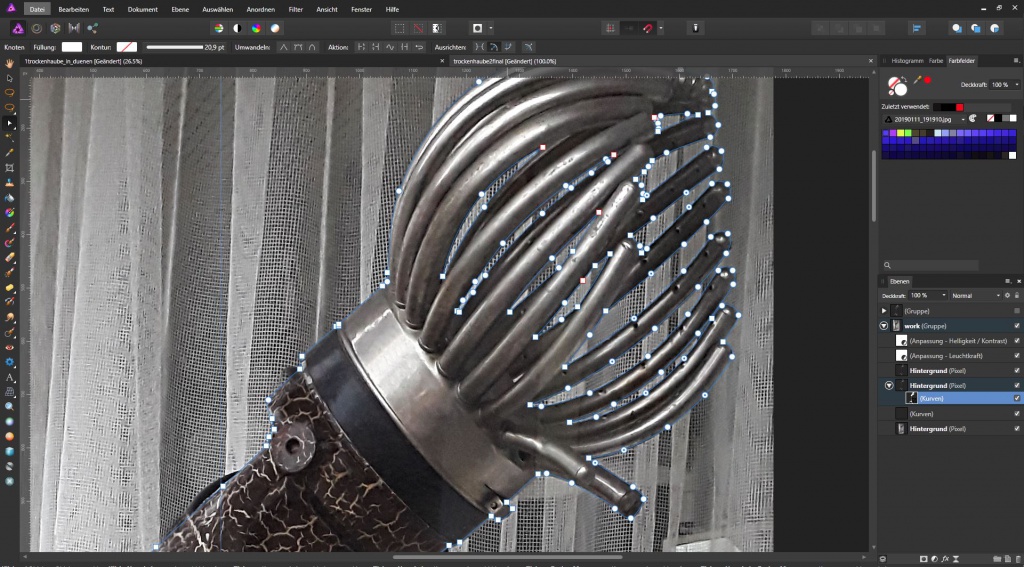 Fotomontage mit Affinity Photo