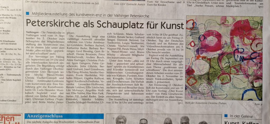 "alles mit links- gepunktet und schraffiert"