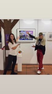 "alles mit links- gepunktet und schraffiert"